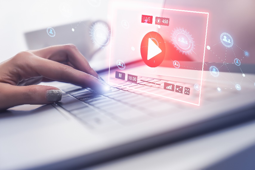facebook user clicking on new live stream accessibility features