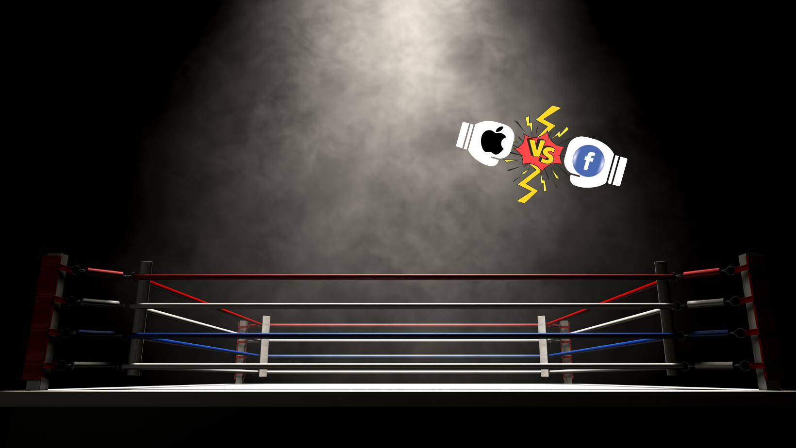 apple vs facebook banner