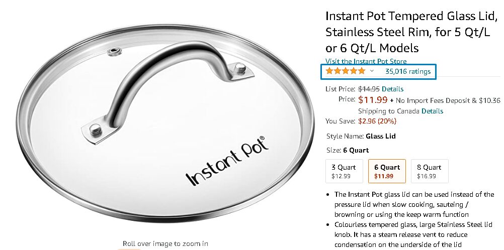 Amazon product reviews