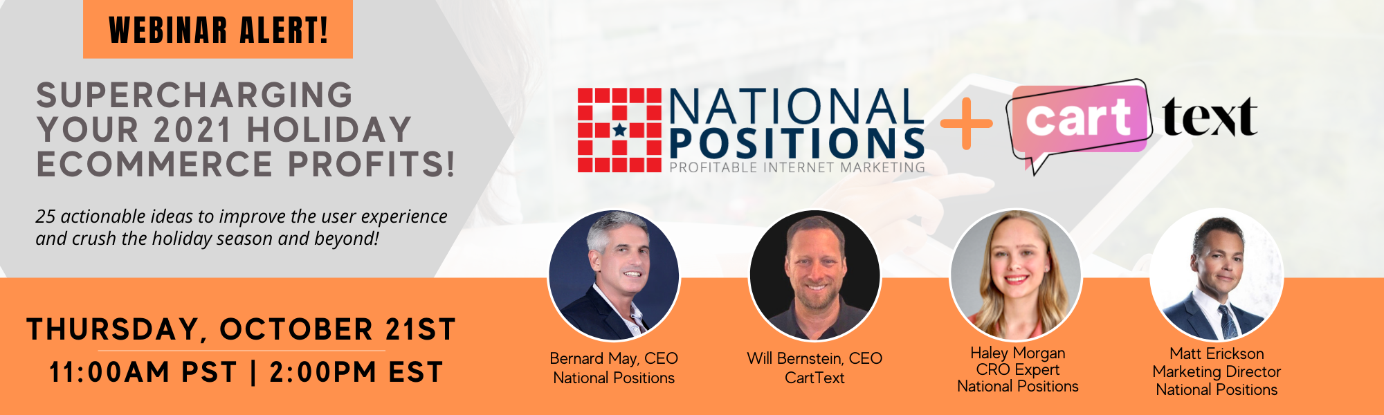 Supercharging eCommerce Profits Webinar