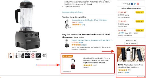 Amazon display ads
