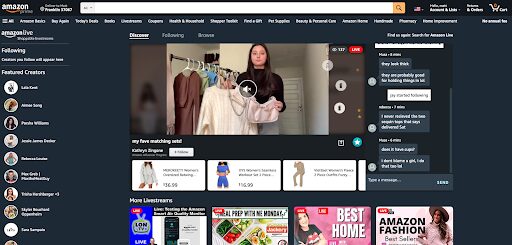 amazon live