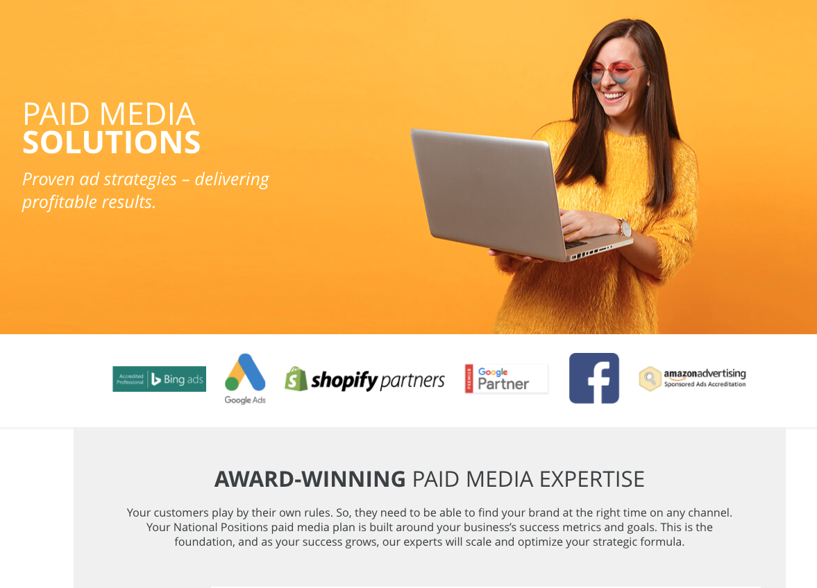 Paid Media National Positions