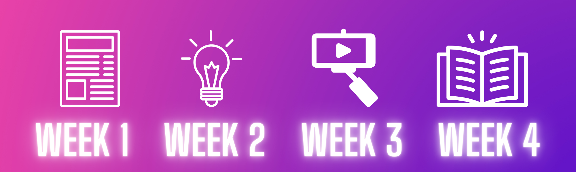 weekly social posts