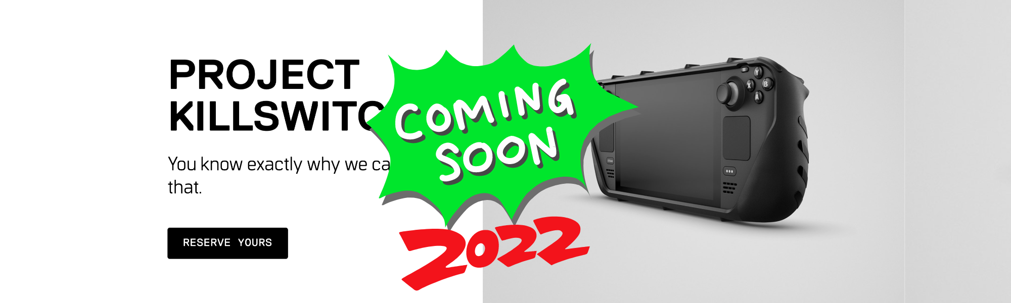 Coming soon holiday promotions