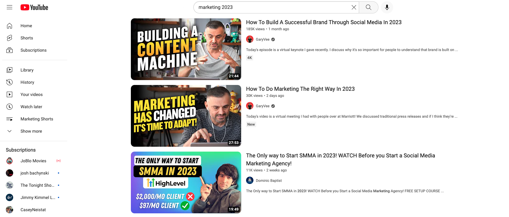marketing in 2023
