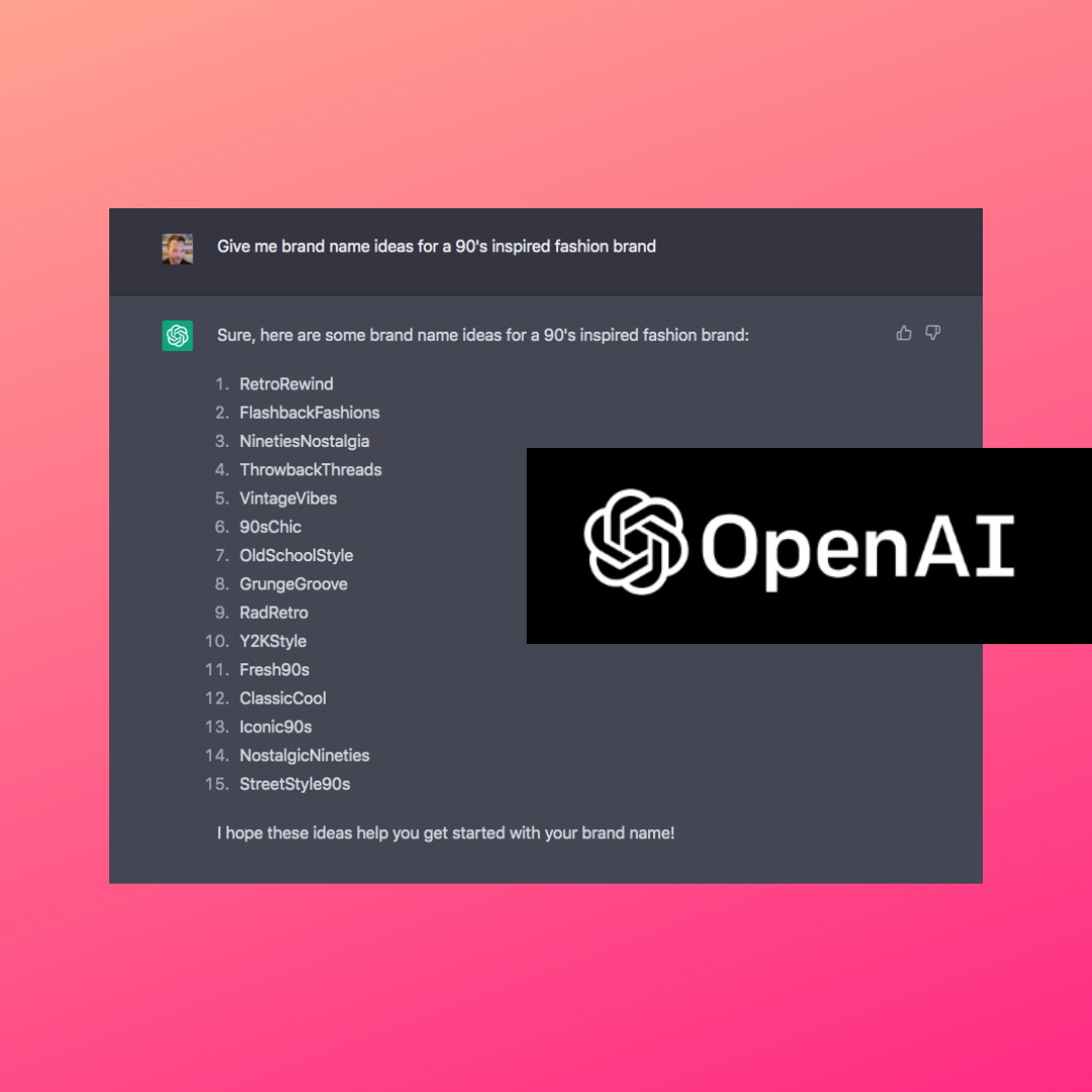 AI brand creation Names