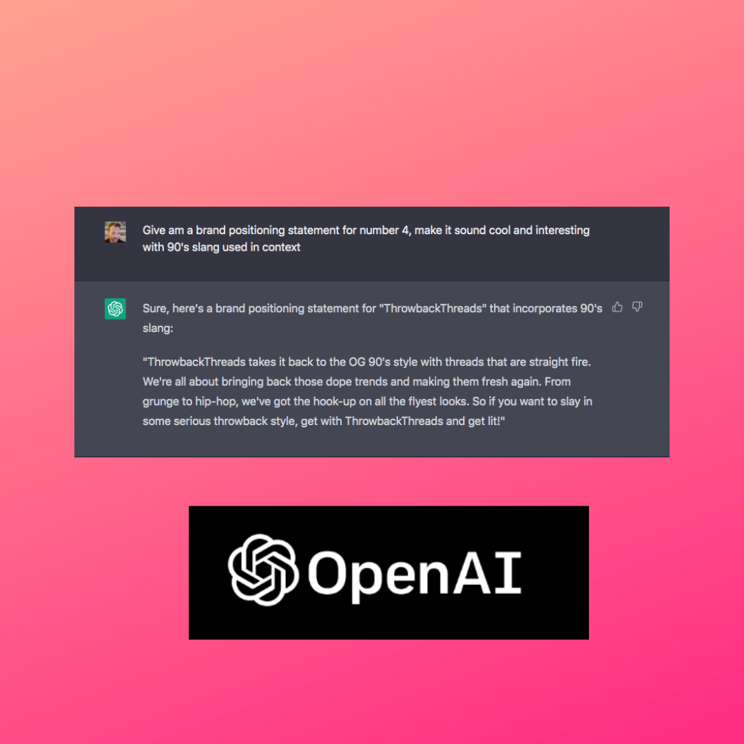 AI brand creation branding