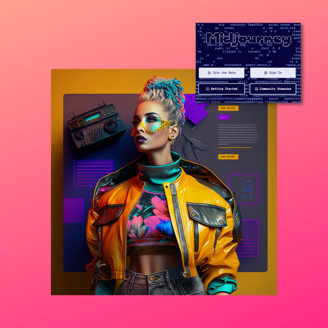 AI brand webpage