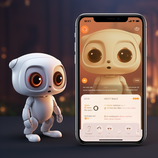 AI cat used as a chatbot