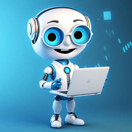 AI robot using content in new ways