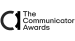 The Communicator Awards logo features a stylized megaphone symbol with text identifying it as an awards program.