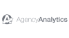 Agency Analytics logo featuring a stylized chart icon and company name in gray text.