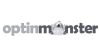 Optimonster logo featuring gray text and a stylized monster icon.